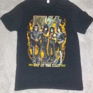 KISS ‎ End Of The Road Tour Event T-Shirt Size Medium